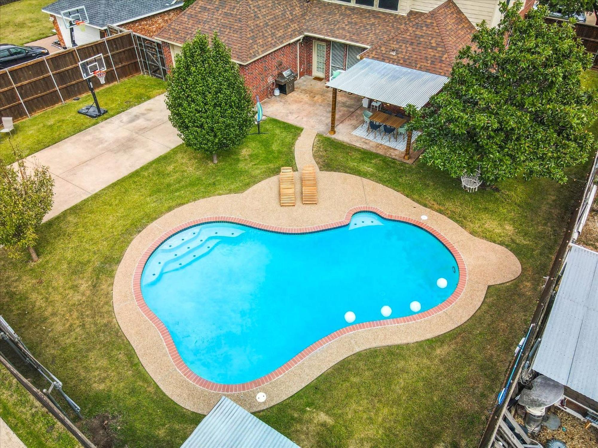6Br 3,5Ba Home Pool, Hot Tub, Game Room -16 Guests Sachse Extérieur photo